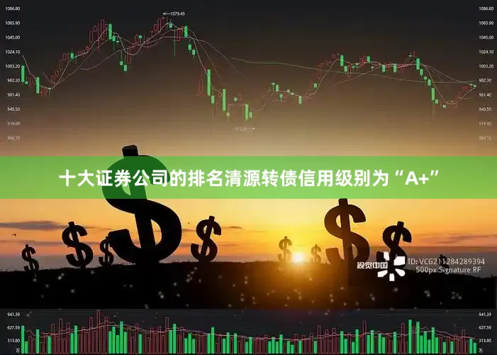 十大证券公司的排名清源转债信用级别为“A+”