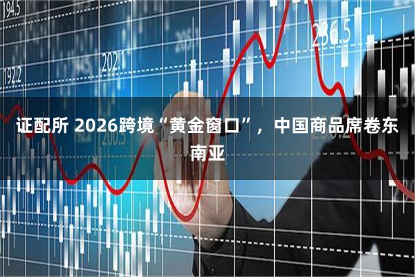 证配所 2026跨境“黄金窗口”，中国商品席卷东南亚