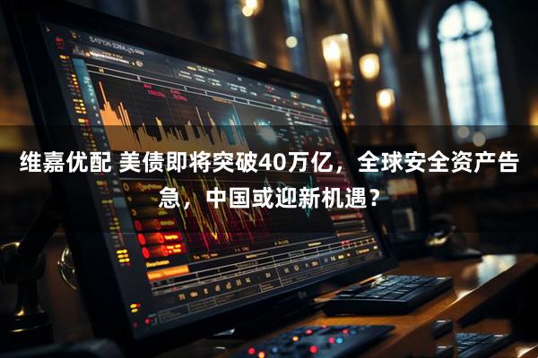 维嘉优配 美债即将突破40万亿，全球安全资产告急，中国或迎新机遇？