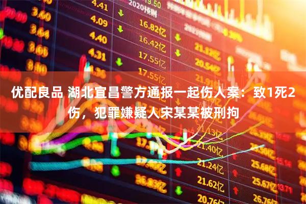优配良品 湖北宜昌警方通报一起伤人案：致1死2伤，犯罪嫌疑人宋某某被刑拘